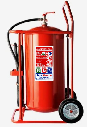 EXTINTOR RODANTE DE PQS-ABC 100 KG